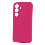 TopQ Silicone Lite for Samsung S25 raspberry - Phone Cover