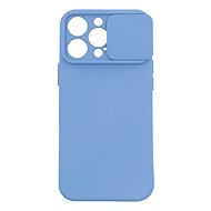 TopQ Camshield Soft for iPhone 16 Pro Max light blue - Phone Cover