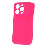 TopQ Camshield Soft for iPhone 16 Pro pink - Phone Cover
