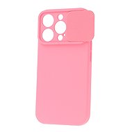 TopQ Camshield Soft for iPhone 16 Pro light pink - Phone Cover