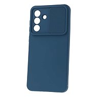 TopQ Camshield Soft for Samsung S25 dark blue - Phone Cover