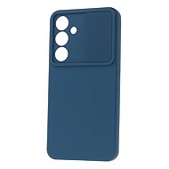 TopQ Camshield Soft for Samsung S24 FE dark blue - Phone Cover