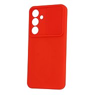 TopQ Camshield Soft for Samsung S24 FE red - Phone Cover