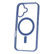 TopQ Acrylic colour MagSafe for iPhone 16 light blue - Phone Cover