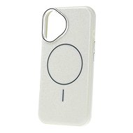 TopQ Magsafe Slim Shiny for iPhone 16 silver - Phone Cover