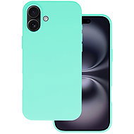 TopQ Silicone Lite for iPhone 16 mint - Phone Cover
