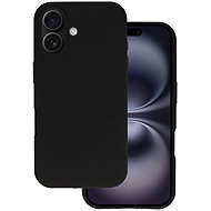 TopQ Silicone Lite for iPhone 16 black - Phone Cover