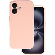 TopQ Silicone Lite for iPhone 16 peach - Phone Cover