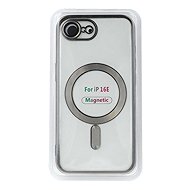 TopQ Metallic Magsafe for iPhone 16e Titanium - Phone Cover