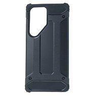 TopQ Back cover for Samsung Galaxy S25 Ultra Panzer black - Phone Cover