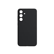 TopQ Silicone Lite for Samsung S25 black - Phone Cover