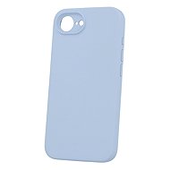 TopQ Silicone Lite for iPhone 16e light blue - Phone Cover