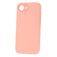 TopQ Silicone Lite for iPhone 16e peach - Phone Cover