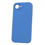 TopQ Silicone Lite for iPhone 16e blue - Phone Cover