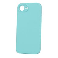 TopQ Silicone Lite for iPhone 16e mint - Phone Cover