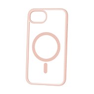 TopQ Acrylic colour Magsafe for iPhone 16e light pink - Phone Cover