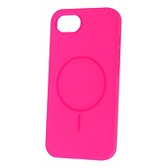 TopQ Magsafe Slim Silicone for iPhone 16e pink - Phone Cover