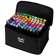 TopKing Set of double-sided markers, 80 pcs - Felt Tip Pens