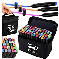 TopKing Set of double-sided markers,100 pcs - Felt Tip Pens