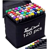 TopKing Set of double-sided markers, 120 pcs - Felt Tip Pens