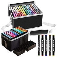 TopKing Set of double-sided markers, 168 pcs - Felt Tip Pens