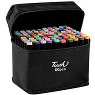 TopKing Set of double-sided markers, 60 pcs - Felt Tip Pens
