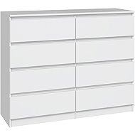 Topeshop Malwa M8/120 white - Chest of Drawers