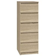 Topeshop Malwa W5 Sonoma - Chest of Drawers