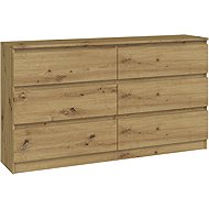 Topeshop Malwa M6/140 Artisan - Chest of Drawers