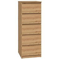 Topeshop BRW Malwa W5 Artisan - Chest of Drawers