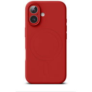 TopQ Cover iPhone 16 with MagSafe red 130224 - Phone Cover