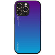 TopQ Cover LUXURY iPhone 16 Pro solid rainbow purple 124862 - Phone Cover