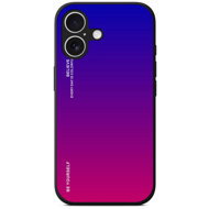 TopQ Cover LUXURY iPhone 16 solid rainbow purple 124849 - Phone Cover