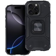 TopQ Cover iPhone 16 Pro durable black 130810 - Phone Cover