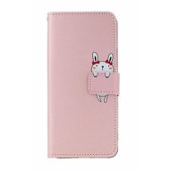 TopQ Case Xiaomi Redmi 13C book pink with rabbit 130932 - Phone Case