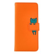 TopQ Case Xiaomi Redmi Note 13 Pro book orange with flip-flop 131056 - Phone Case