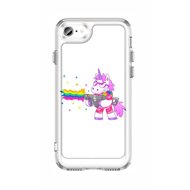 TopQ Cover Image iPhone SE 2020 Image solid Rainbow Gun 131202 - Phone Cover