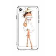 TopQ Cover Image iPhone SE 2020 Image hard Lady 5 131196 - Phone Cover