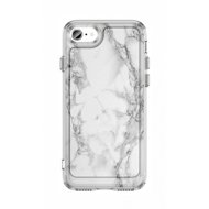 TopQ Cover STYLE iPhone SE 2020 Solid Marble White 131194 - Phone Cover