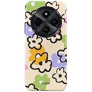 TopQ Cover AURIX Xiaomi Redmi 14C hard Flower Drawing 140118 - Phone Cover