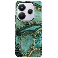 TopQ Cover AURIX Xiaomi Redmi Note 14 5G solid Emerald Glow 136499 - Phone Cover