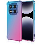 TopQ Cover Xiaomi Redmi Note 14 Pro Shock rainbow blue-pink 136716 - Phone Cover