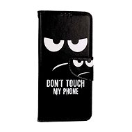 TopQ Xiaomi Redmi Note 13 Pro book case Don't Touch 121397 - Phone Case