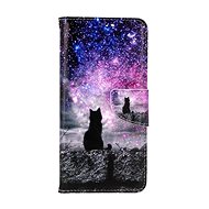 TopQ Case Motorola Moto G84 5G booklet Starry sky 121350 - Phone Case