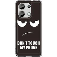 TopQ Kryt Image Xiaomi Redmi Note 13 Image pevný Don't Touch 122000 - Phone Cover