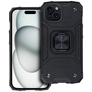 TopQ Cover iPhone 15 durable black 122716 - Phone Cover