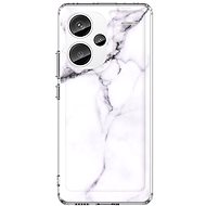 TopQ Cover Xiaomi Redmi Note 13 Pro+ 5G solid Marble white 122804 - Phone Cover