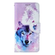 TopQ Case Xiaomi Redmi Note 13 book polar wolf 130014 - Phone Case