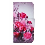 TopQ Case Samsung A15 booklet Romantic roses 131937 - Phone Case