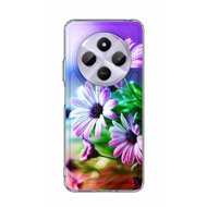 TopQ Cover Image Xiaomi Redmi 14C hard Purple flowers 132150 - Phone Cover